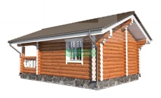 Проект бани Ромашка